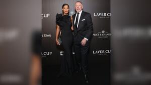 Boris Becker und Lilian de Carvalho Monteiro bei ihrem Auftritt in Berlin.