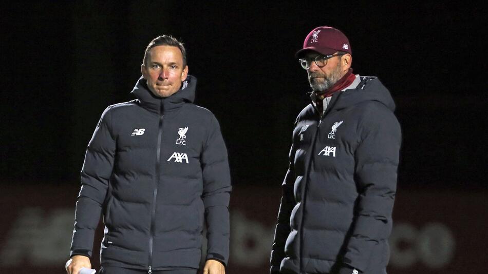Jürgen Klopp (r.) und Pepijn Lijnders