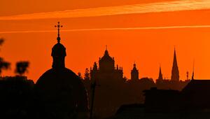 Sonnenuntergang in Lwiw