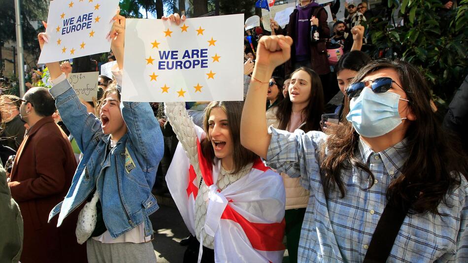 Proteste in Georgien