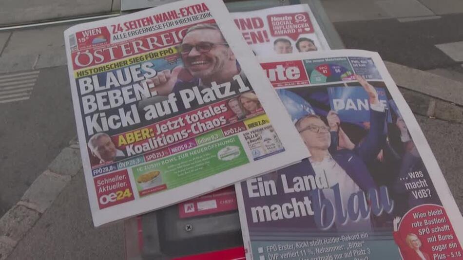 Rechtsruck in Österreich: Reaktionen auf FPÖ-Sieg