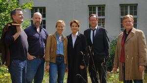 Von links: Christian Petzold, Stephan Zinner, Johanna Wokalek, Barbara Auer, Matthias Brandt und ...