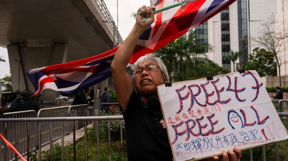 Prozess gegen Aktivisten in Hongkong