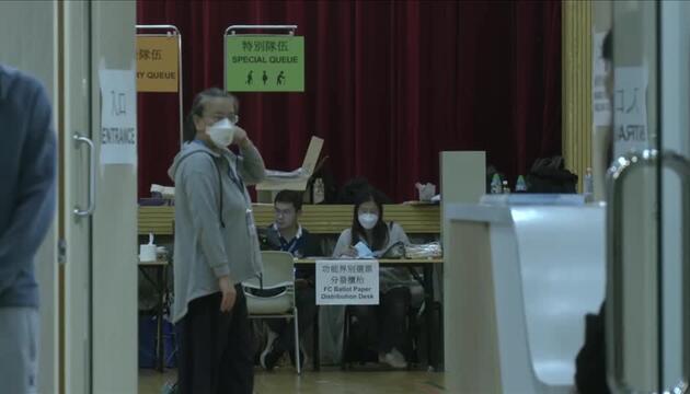 Wahlbeteiligung bei Abstimmung in Hongkong sehr gering