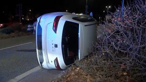 Vom Laster gefallen: Auto landet auf Radweg