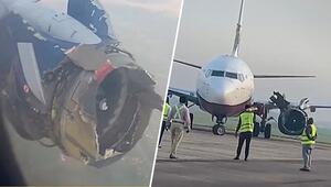 Triebwerk in der Luft zerfetzt: Boeing muss nach Explosion notlanden