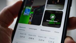 Preisanzeige für Kraftsoff auf Google Maps