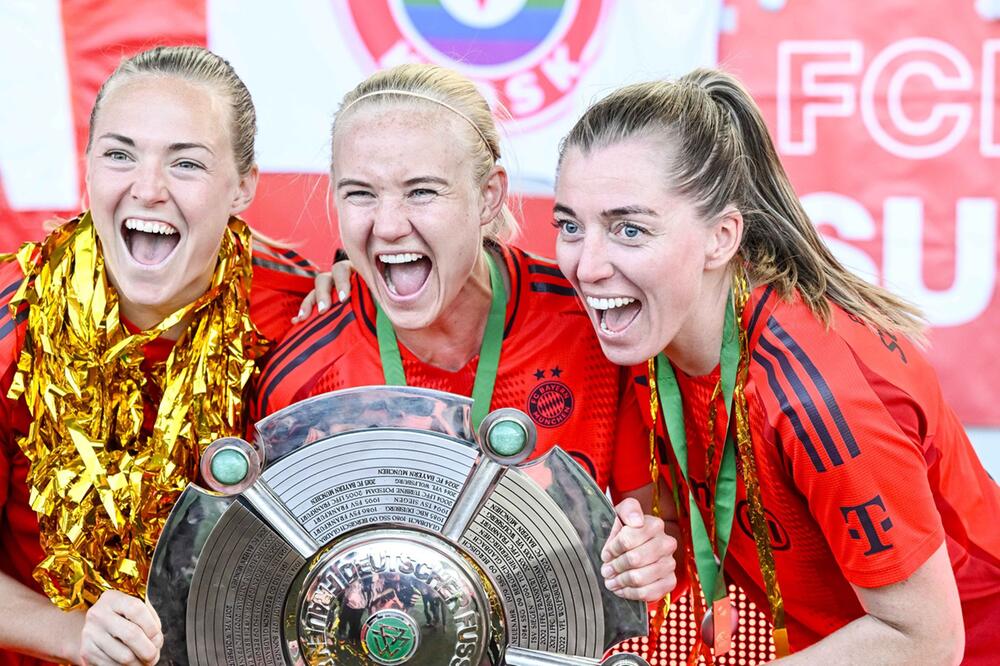 Pernille Harder und Magdalena Eriksson