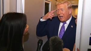 Frage nach MRT: Trump beleidigt Reporterinnen in der Air Force One