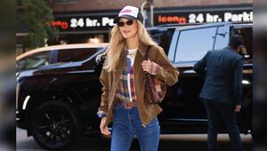 Supermodel Bella Hadid hat den neuen modischen Herbstfavoriten bereits für sich entdeckt: In New ...