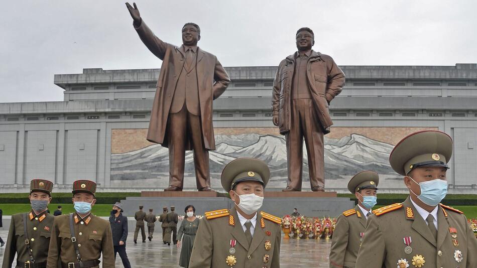 Grossmonument Mansudae in Nordkorea