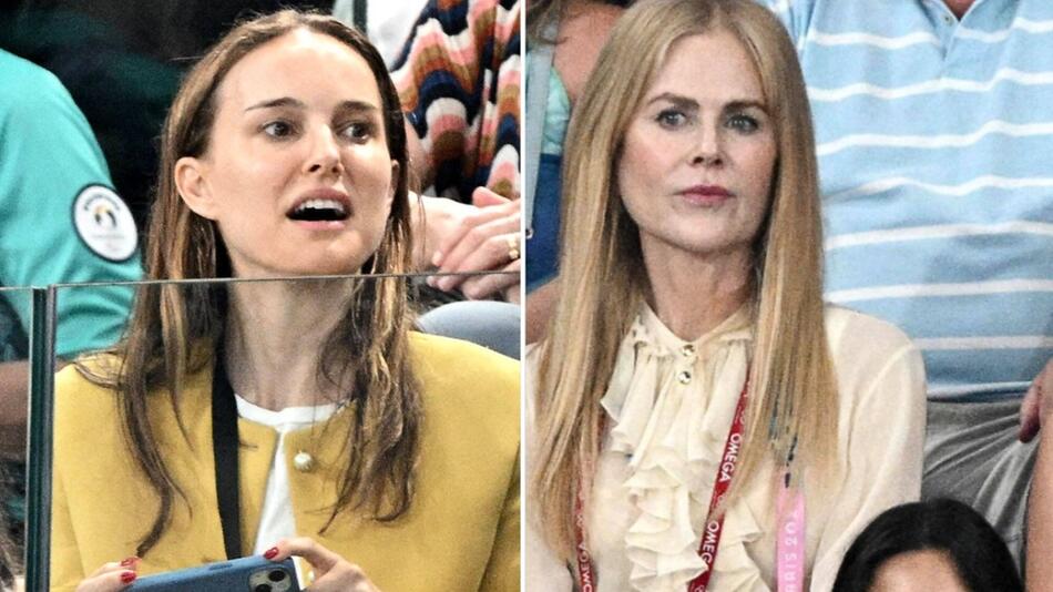 Liessen sich den Olympiasieg von Team USA nicht entgehen: Natalie Portman (l.) und Nicole Kidman.