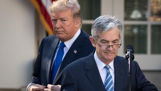 US-Präsident Donald Trump und Fed-Chef Jerome Powell.