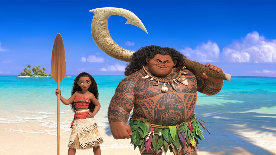 Vaiana und Maui