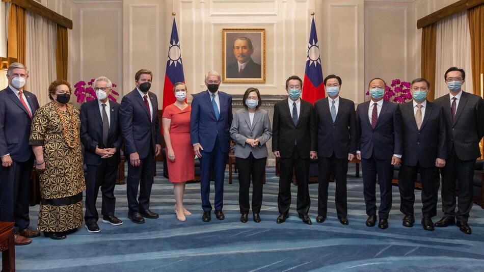 US-Parlamentarier treffen Taiwans Präsidentin