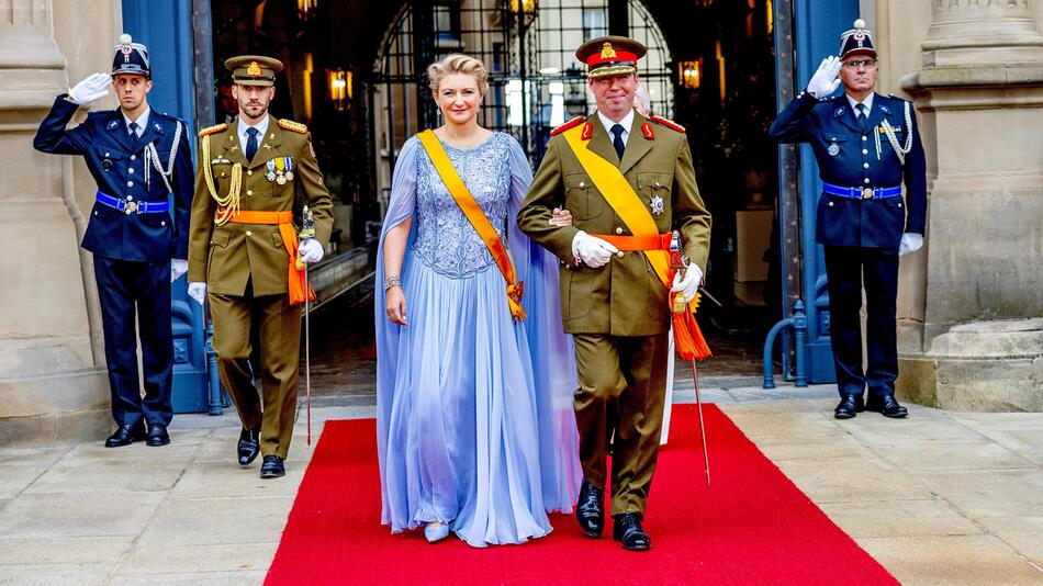 Grossherzog Guillaume und Grossherzogin Stephanie von Luxemburg