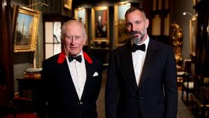 König Charles III. und der Aga Khan V. trafen sich am Mittwochabend auf Schloss Windsor.