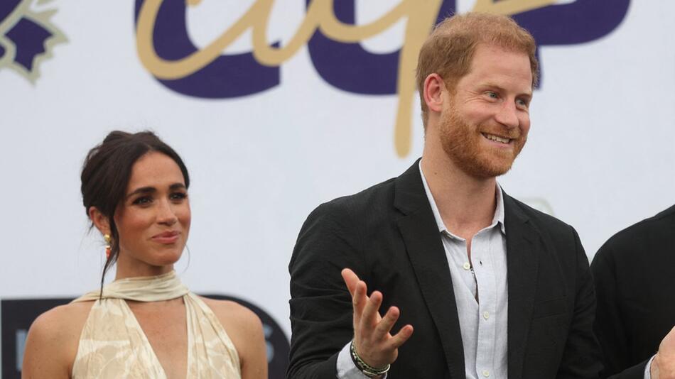 Meghan und Harry verabschieden sich aus Nigeria.