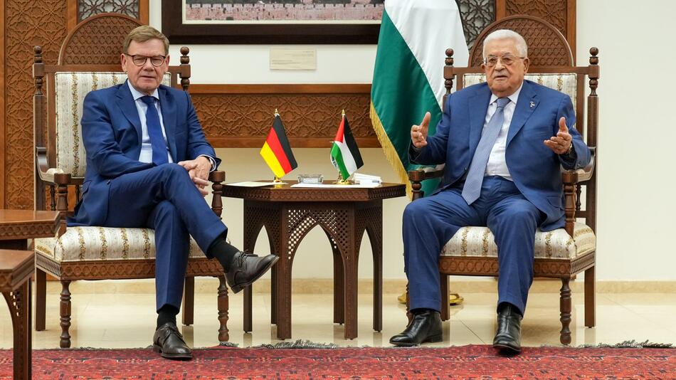 Aussenminister Wadephul besucht Israel und Palästinensische Gebi