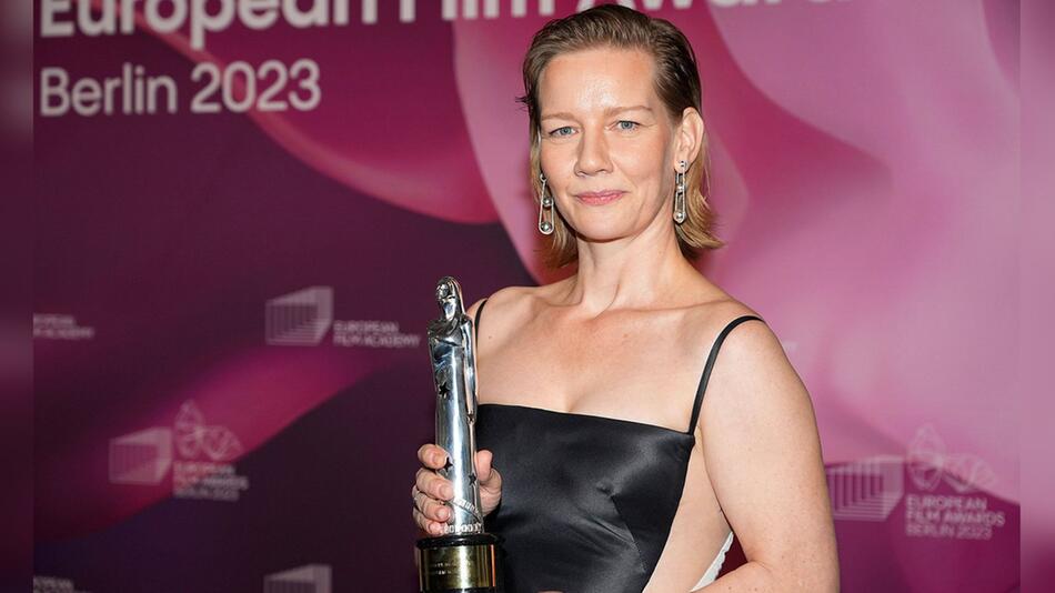 Sandra Hüller wurde unter anderem bereits beim Europäischen Filmpreis für "Anatomie eines Falls" ...
