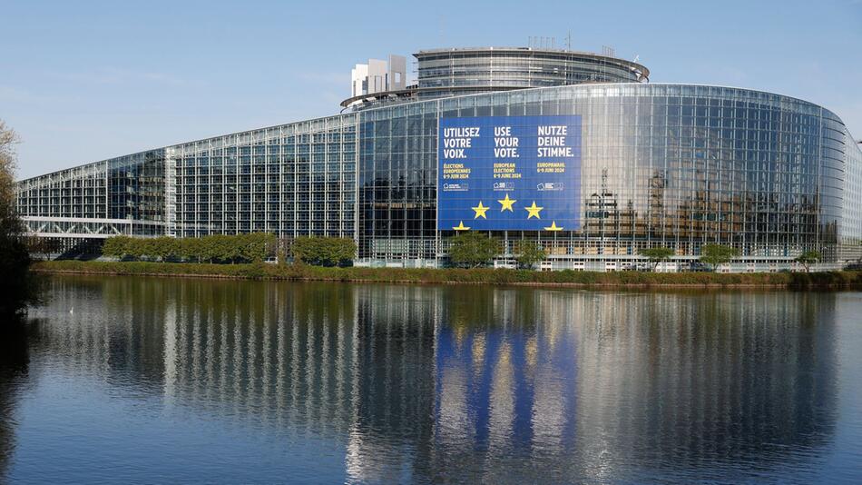 Vor der Europa-Wahl - EU-Parlament in Strassburg