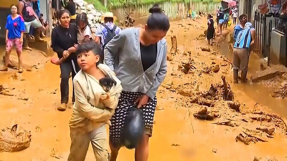 Erdrutsch in Kolumbien: Mindestens zehn Tote bei Unwetter