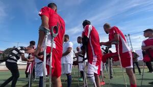Motto "Hoffnung" in Gaza: Fussballturnier für Amputierte