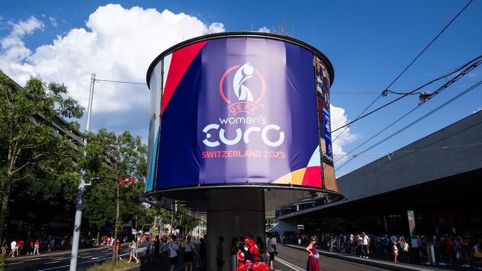 Plakat der EM 2025