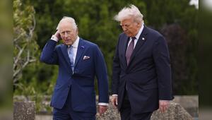 König Charles III. und US-Präsident Donald Trump bei dessen Staatsbesuch in Grossbritannien im ...