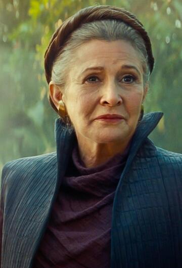 Carrie Fisher als Generalin Organa, Star Wars