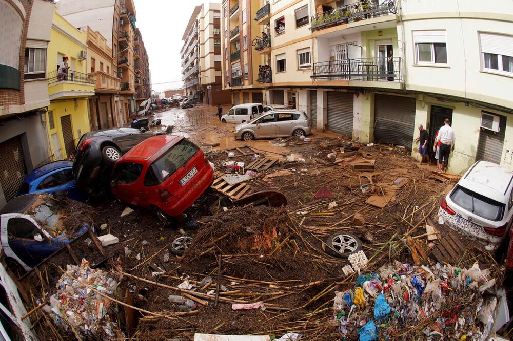 Überflutungen in Spanien