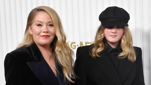 Christina Applegate mit ihrer Tochter Sadie im Jahr 2023