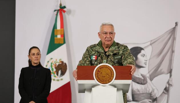 Drogenkrieg in Mexiko - Pressekonferenz