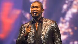 Usher auf der Bühne.