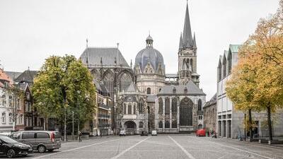 Der Aachener Dom.