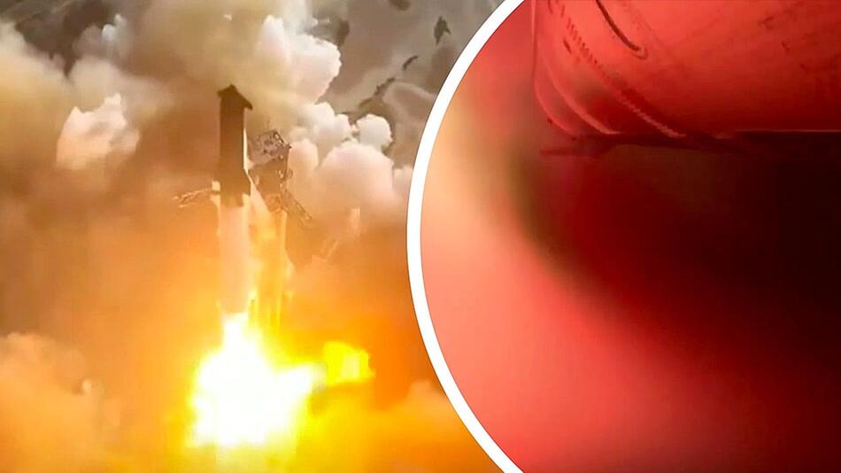 Riesenrakete ausser Kontrolle: Neunter Testflug von Musks Starship scheitert