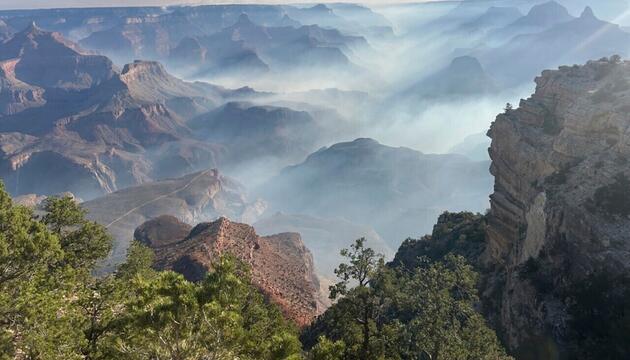USA Nationalparks - Wald- und Vegetationsbrände