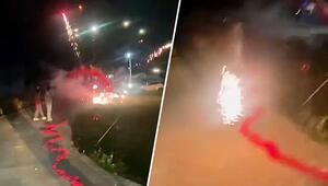 Zuschauer freuen sich über Feuerwerk – dann wird es explosiv