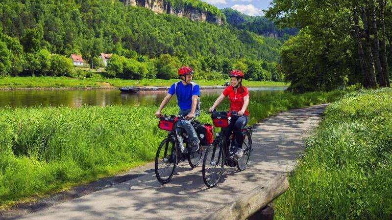 Elberadweg bleibt am beliebtesten