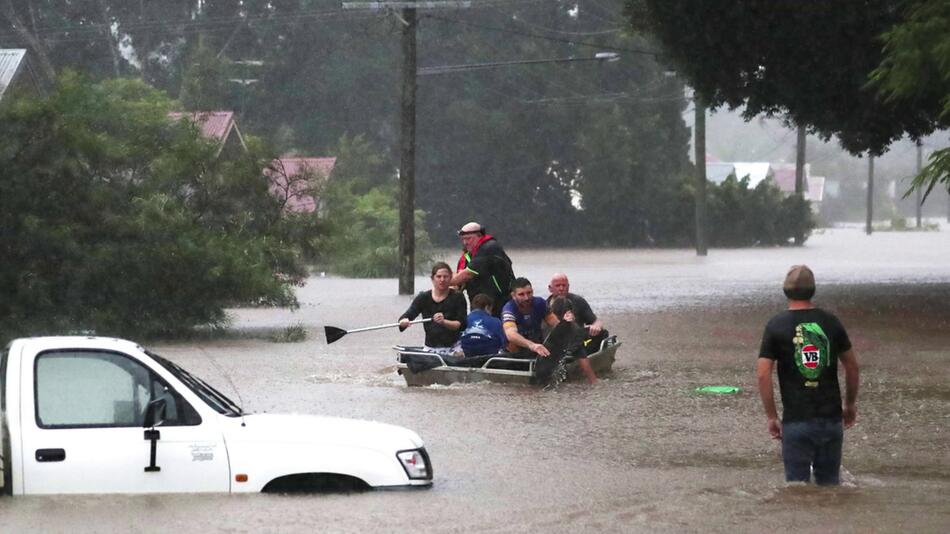 Überschwemmungen im Osten Australiens