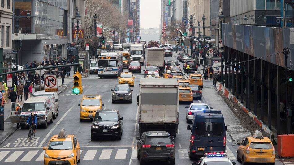 New Yorker Taxi-Gesetze sorgen für sauberere Luft