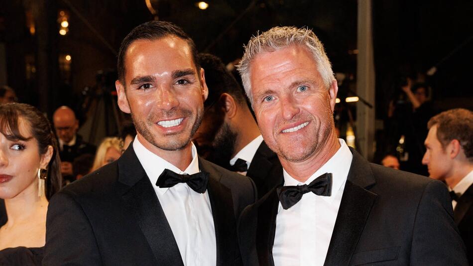 Étienne Bousquet-Cassagne (li.) und Ralf Schumacher im Mai in Cannes.