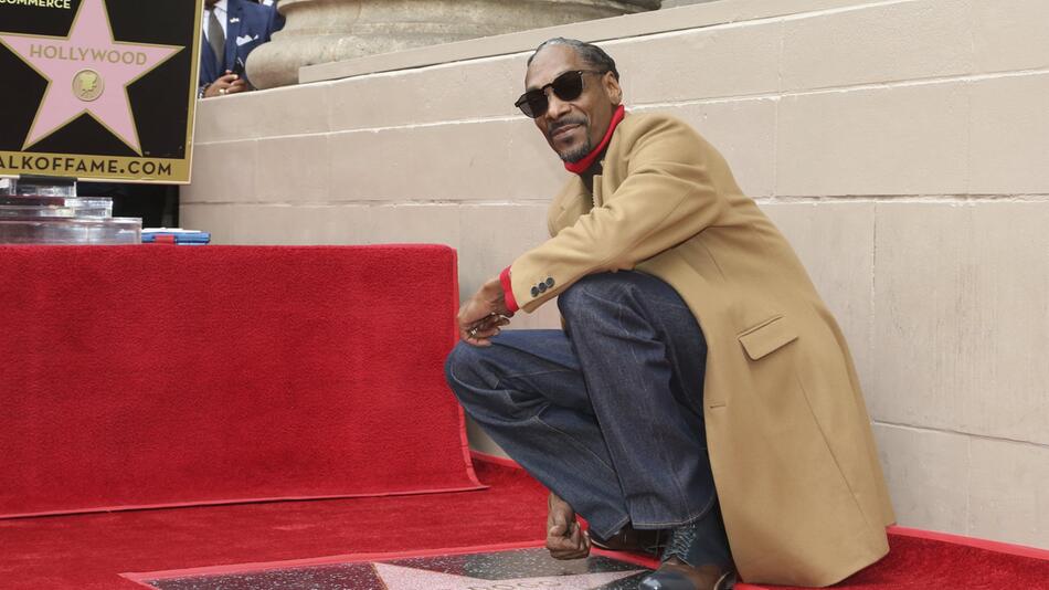 Rapper Snoop Dogg