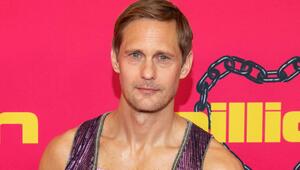 Alexander Skarsgård bei der Premiere von "Pillion" in diesem Jahr in Berlin.