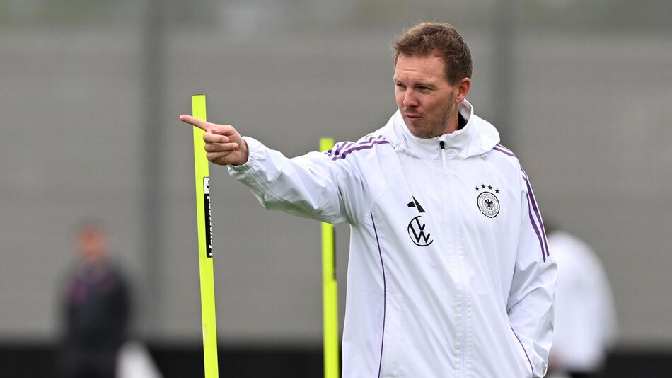 Training Fussball-Nationalmannschaft