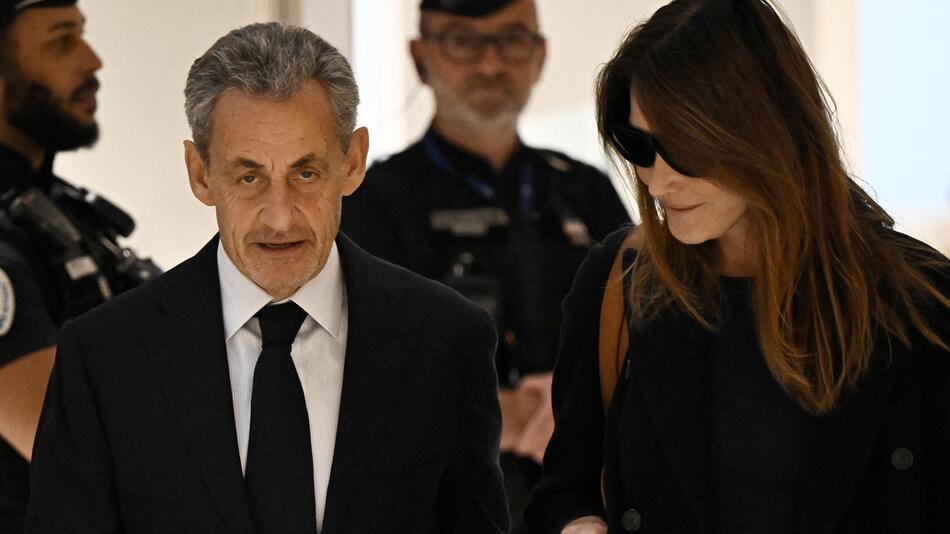 Nicolas Sarkozy und Ehefrau Carla Bruni