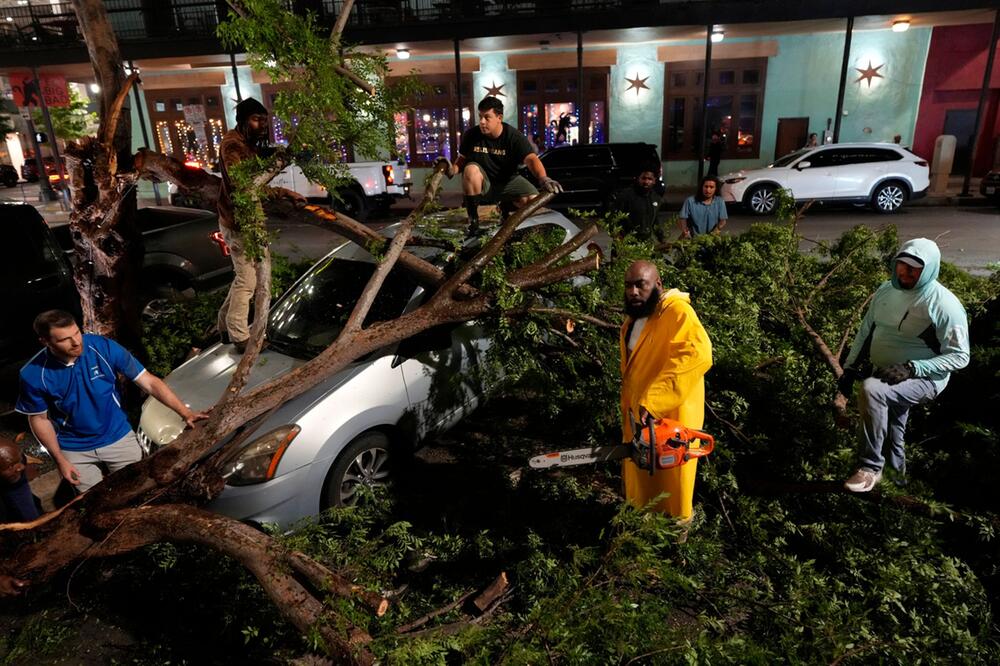 Unwetter in Texas