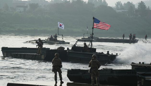 USA und Südkorea bei Militärübung "Ulchi Freedom Shield"