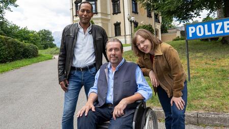 "Watzmann ermittelt"-Darsteller feiern Wiedersehen mit Andreas Giebel
