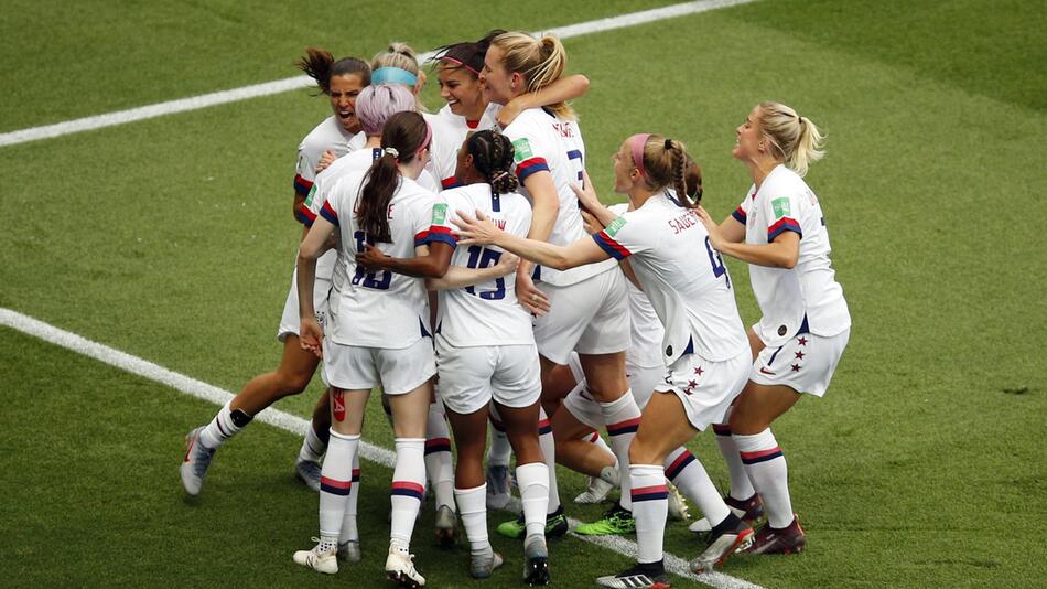 Frauenfussball-WM - Frankreich - USA